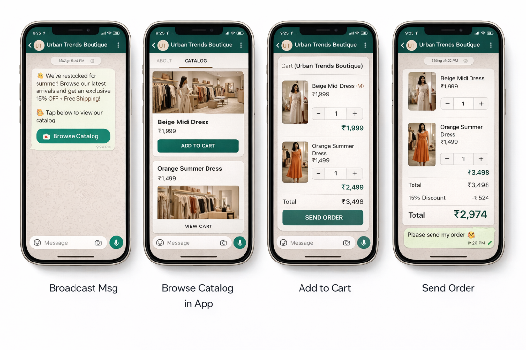 WhatsApp Catalog UI